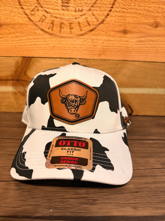Hyland cow Otto SnapBack trucker hat