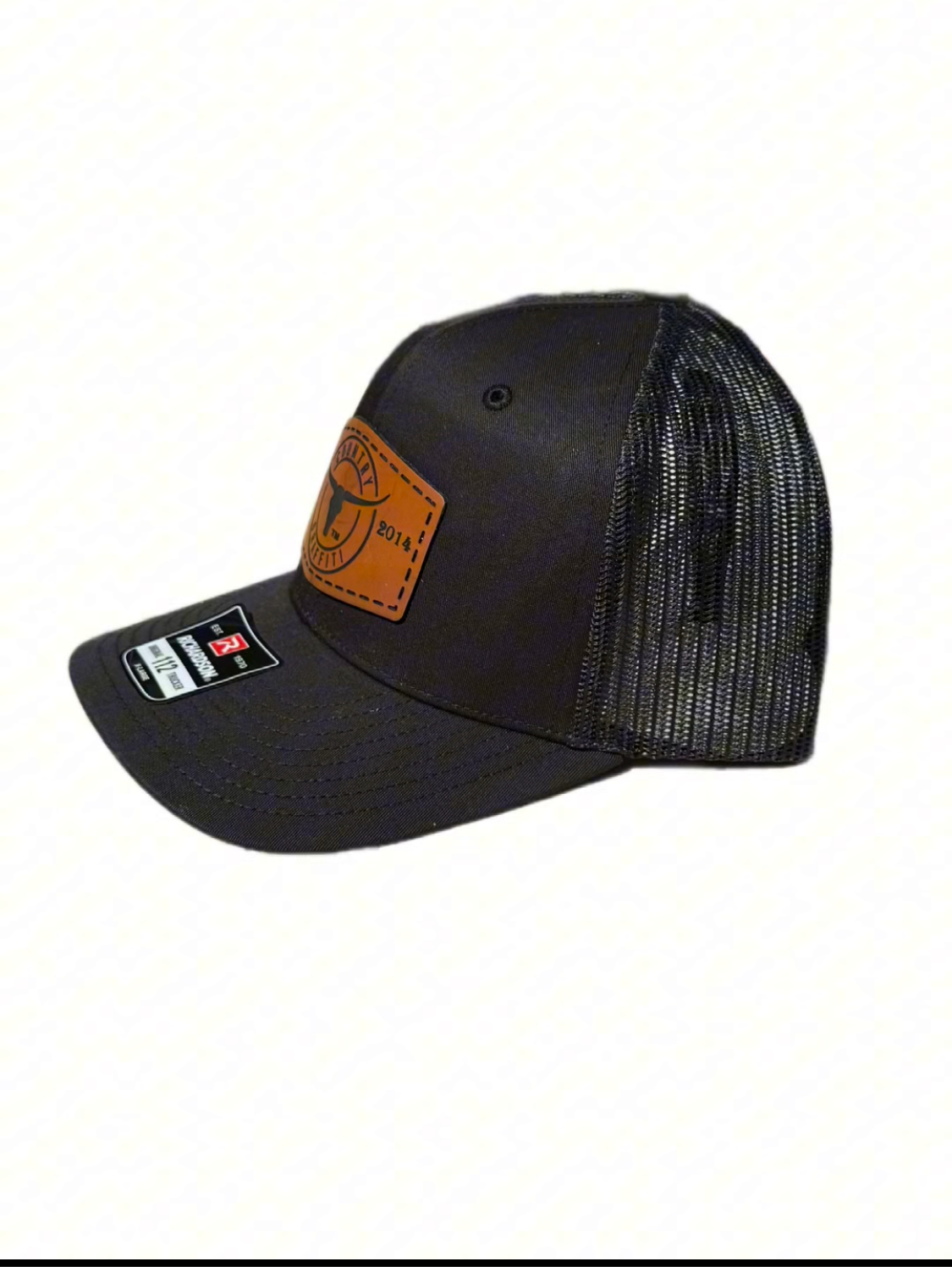 Country Graffiti Texas Longhorn brand Richardson 112 trucker hat.