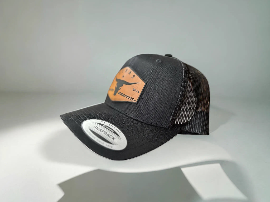 Texas Country Graffiti Yupoong snap back trucker hat