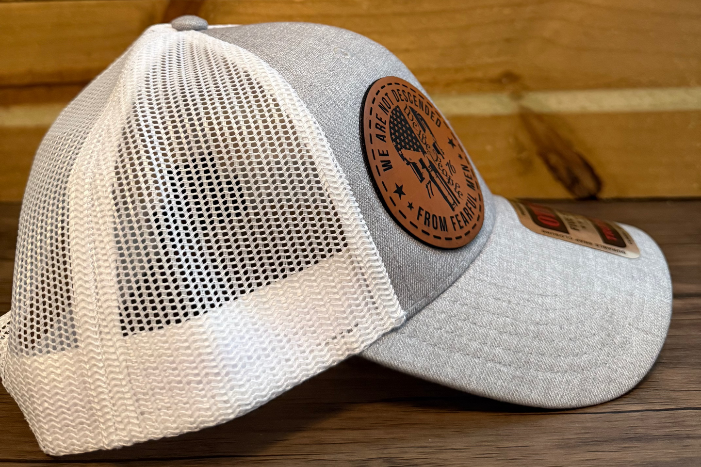 Otto Patriot We are not descended from fearful men trucker cap